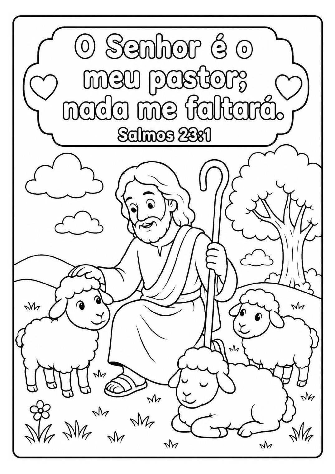 O Senhor é o meu pastor — Salmos 23:1
